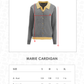Marie Cardigan - Grey/Yellow