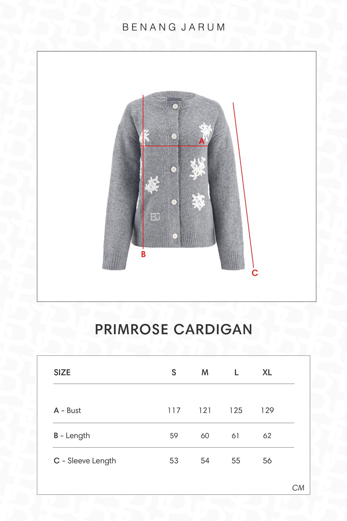 Primrose Cardigan - Grey