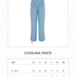 Catalina Pants - Light Denim