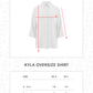 Kyla Oversize Shirt - Ivory