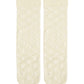 Monogram Nylon Socks - White