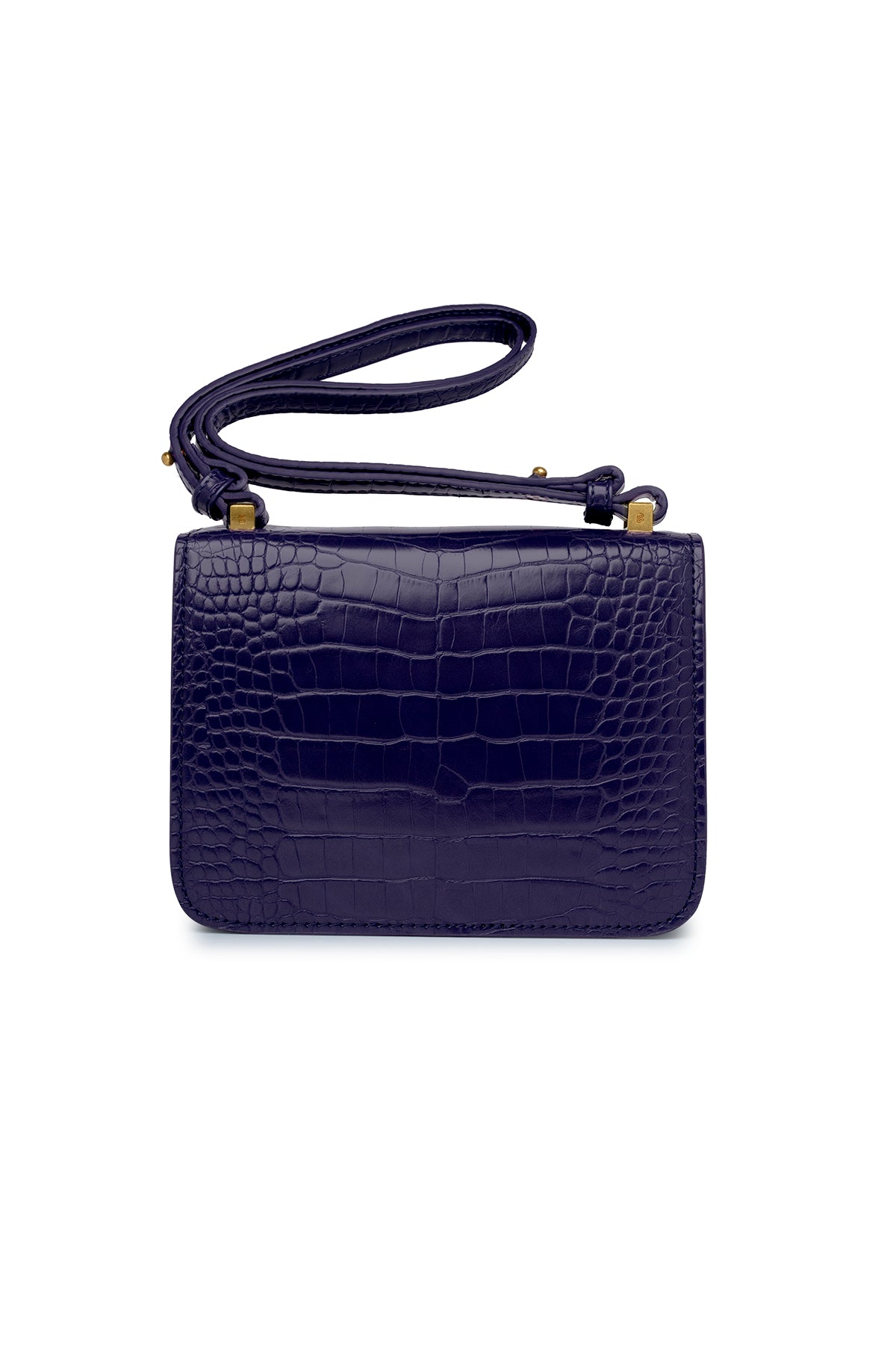 Shop Buttonscarves accessories The Audrey Monogram Bag Small - Black Bag