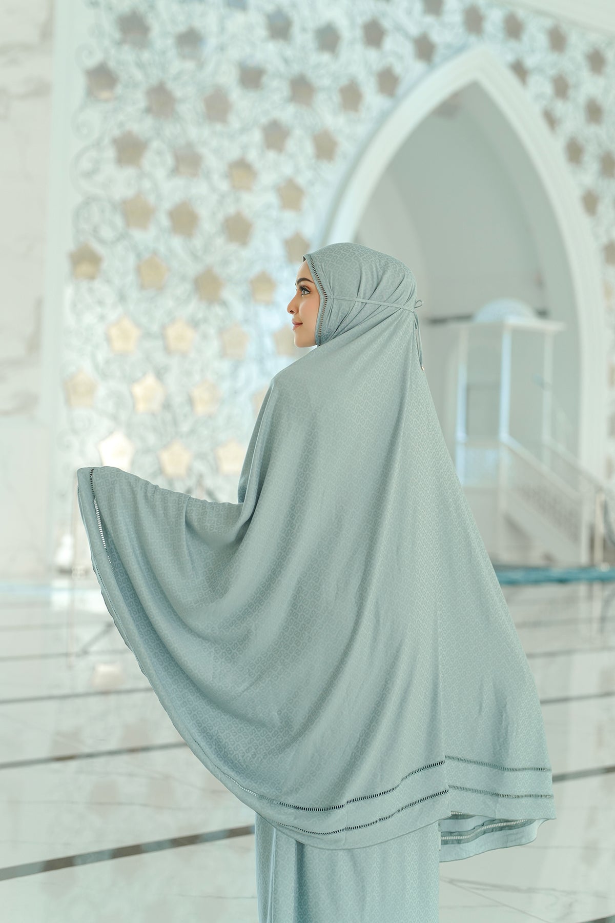 Casa Prayer Robe - Sea Salt