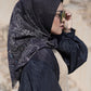 Maharani Voal Square - Black