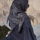 Maharani Voal Square - Black