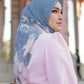 Maharani Voal Square - Blue