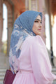 Maharani Voal Square - Blue