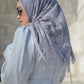 Maharani Voal Square - Grey
