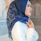 Maharani Voal Square - Navy
