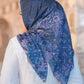 Maharani Voal Square - Navy
