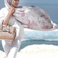 Song of the Sea Satin Shawl - Algae