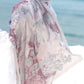 Song of the Sea Satin Shawl - Algae