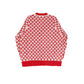 Everyday Kid's Monogram Cardigan - Cherry