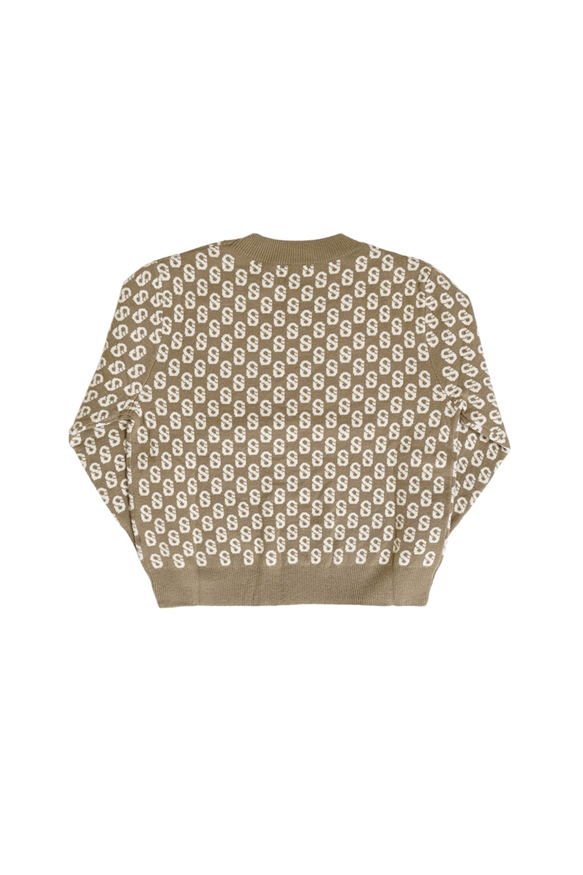 Kid's Signature Monogram Sweater - Pale Gold