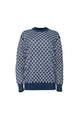 Everyday Monogram Sweater - Atlantic Blue