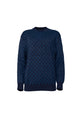 Everyday Monogram Sweater - Classic Blue
