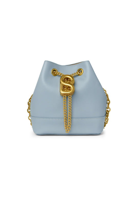 Myra Blue Bucket Bag