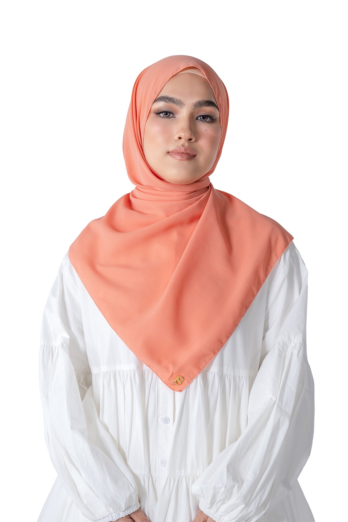 Lana Shawl in Peach Quartz