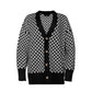 Signature Monogram Cardigan - Black Onyx