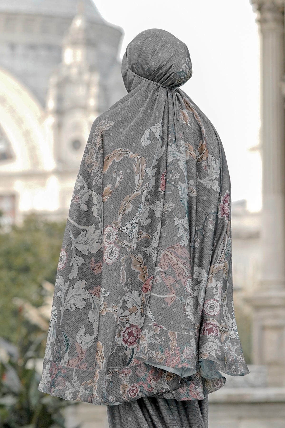 The Royale Prayer Robe - Grey
