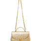 Alma Flap Bag Smooth Finish Medium - Gold