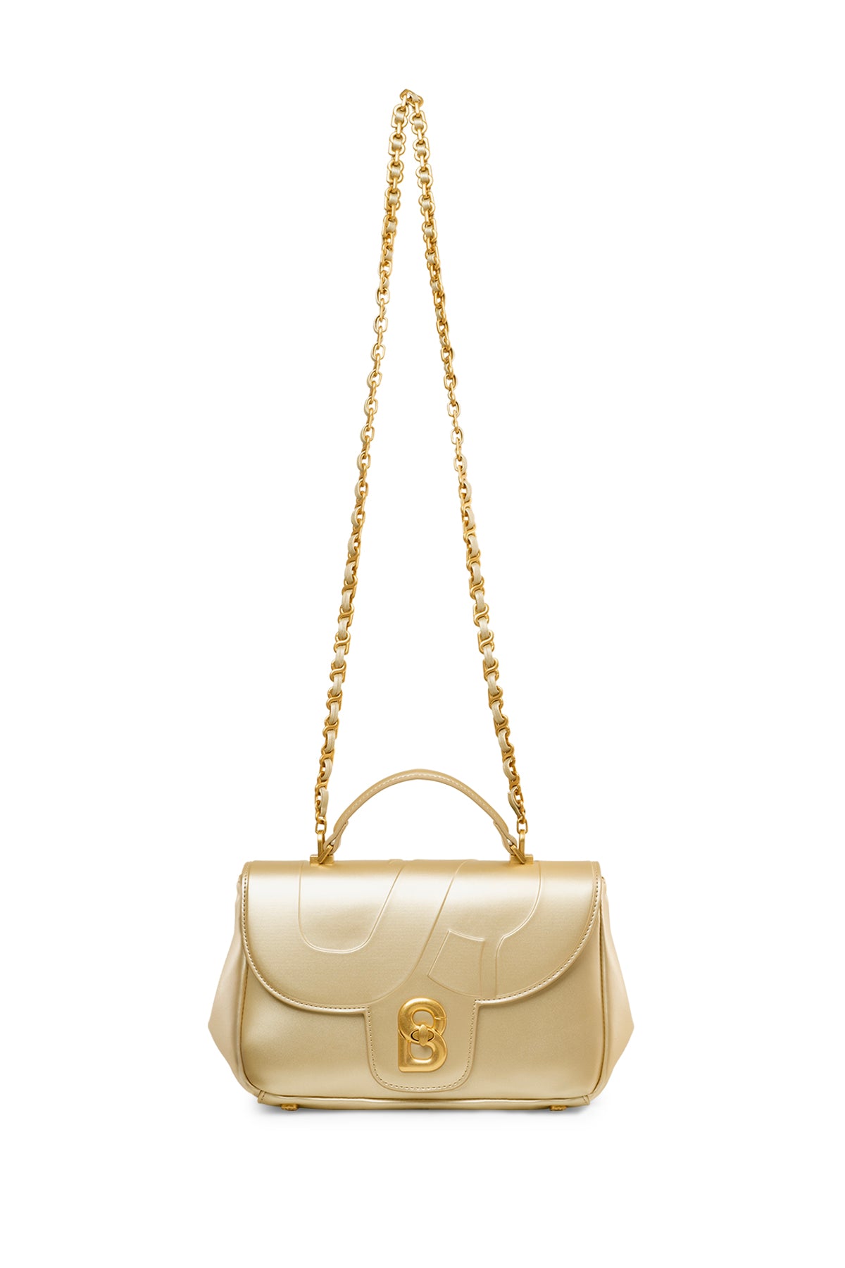 Alma Flap Bag Smooth Finish Medium - Gold