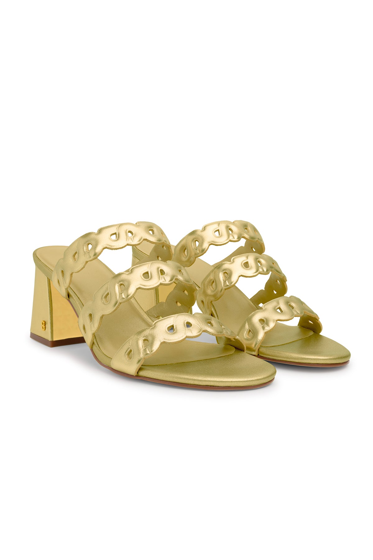 Clara Heels - Gold