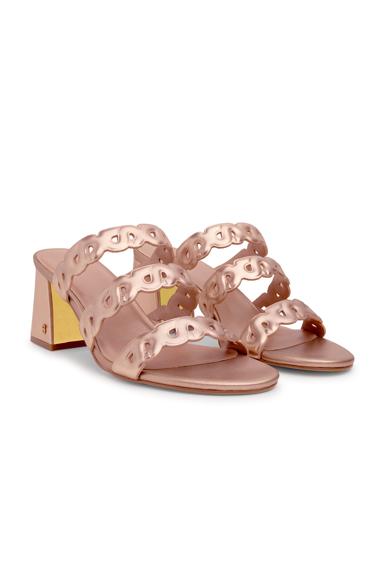 Clara Heels - Rose Gold