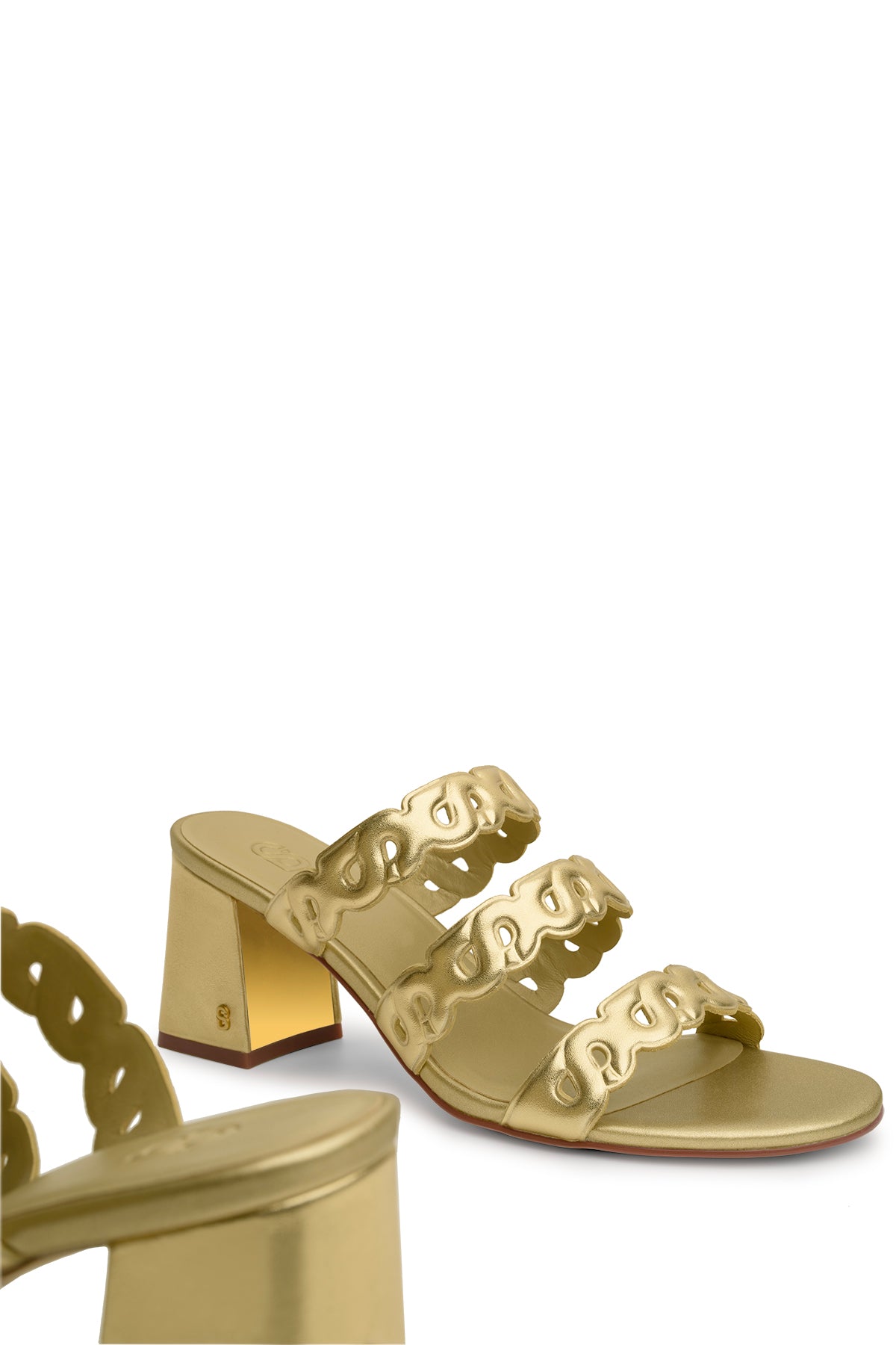 Clara Heels - Gold