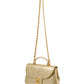Alma Flap Bag Smooth Finish Medium - Gold