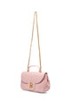 Alma Flap Bag Smooth Finish Medium - Dusty Pink